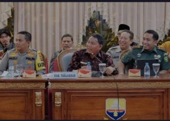 Wabup Tanjabbar Minta Kepolisian Tindak Tegas Pelaku Pembakaran Lahan