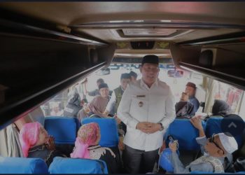 Wabup Sambut Kepulangan 372 Jemaah Haji Tanjabbar