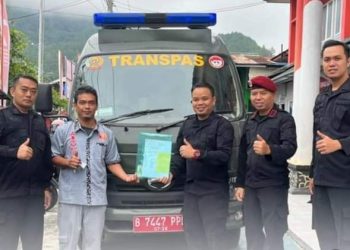 Rutan Sungai Penuh Terima 1 Unit Kendaraan Operasional Transpas dari Ditjen Pemasyarakatan