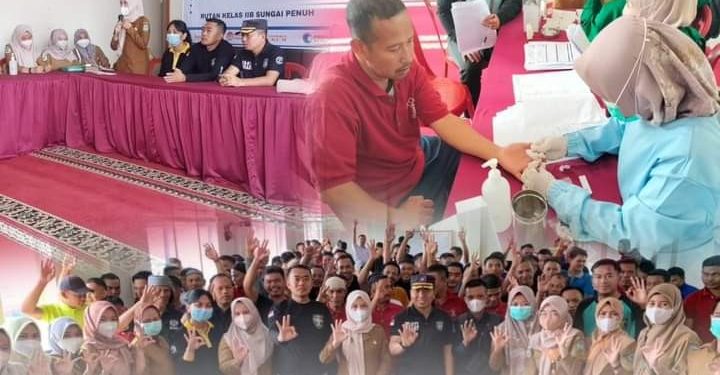 Rutan Sungai Penuh Lakukan Screening ACF TBC pada WBP