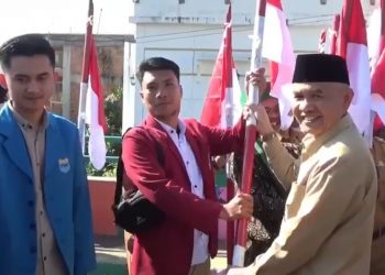 Semarakkan HUT RI ke-78, Pemkab Kerinci Bagikan 20 Ribu Bendera Merah Putih