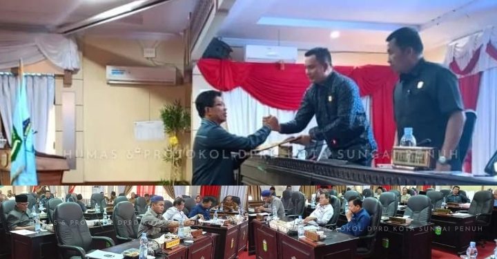 DPRD Sungai Penuh Gelar Rapat Gabungan Penyampaian Laporan Hasil Pembahasan Rancangan KUA-PPAS