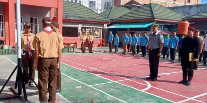 Pembinaan Kepribadian, Rutan Sungai Penuh Laksanakan Upacara Bendera bagi WBP