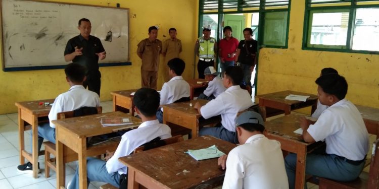 Antisipasi Tawuran, Polres Kerinci Gelar Razia di Sekolah-sekolah