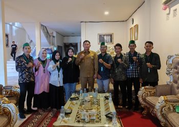 Wabub H. Hairan Sambut Kunjungan Silahturahmi Pengurus HMI Cabang Tanjabbar