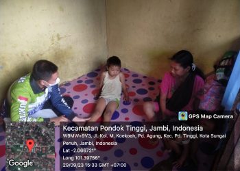 Berikan Pelayanan Prima, Satlantas Polres Kerinci Datangi Rumah Korban Tabrak Lari