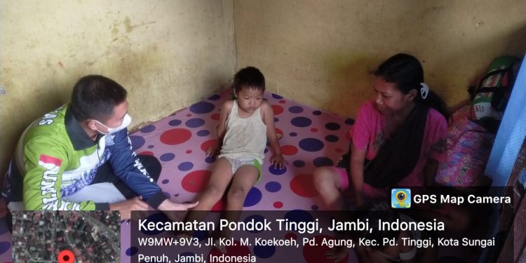 Berikan Pelayanan Prima, Satlantas Polres Kerinci Datangi Rumah Korban Tabrak Lari
