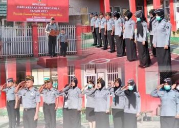 Rutan Sungai Penuh Gelar Upacara Peringatan Hari Kesaktian Pancasila