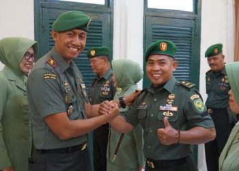 Dandim 0417/ Kerinci Pimpin Korps Raport Kenaikan Pangkat Bintara Dan Tamtama