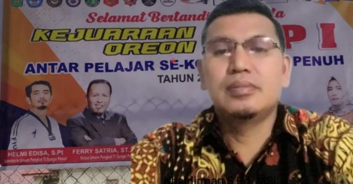 Begini Penjelasan Kadis Pendidikan Sungai Penuh Terkait Piagam Peserta Taekwondo Cup 1