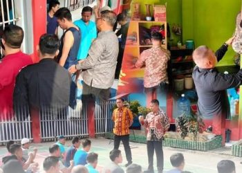 Rutan Sungai Penuh Gelar Penggeledahan Rutin Kamar Hunian WBP 