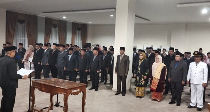 Bupati Adirozal Lantik 119 Pejabat di Lingkup Pemkab Kerinci