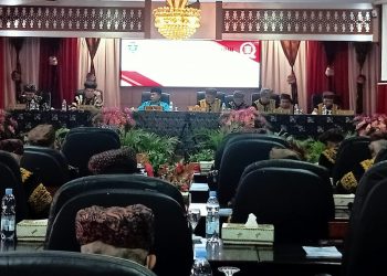 Semarak dan Khidmat, DPRD Sukses Gelar Rapat Paripurna HUT ke-15 Kota Sungai Penuh