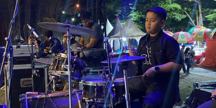 Drummer Cilik Ini Pukau Penonton di Sungai Penuh Kanuhai & Expo