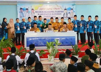 Bupati Adirozal Buka Seleksi Beasiswa Tahfiz Kerinci Cerdas Tahun 2023