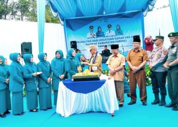 Bupati Adirozal Hadiri Peringatan Puncak HKG PKK ke-51 Tingkat Kabupaten Kerinci