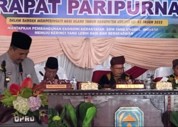 HUT Kerinci Ke 65, Pj Bupati Asraf Himbau ASN Agar Bekerja Secara Profesional