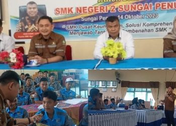 SMKN 2 Sungai Penuh Datangkan Guru Tamu dari PT KMH Ajarkan Siswa Kelas Industri