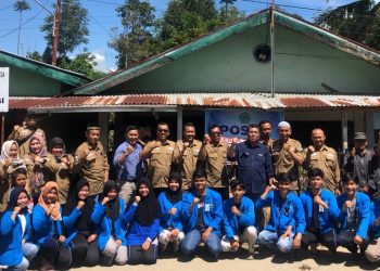 Kompak! Panitia Kukerta STIA Nusa Sidak Lokasi Kukerta