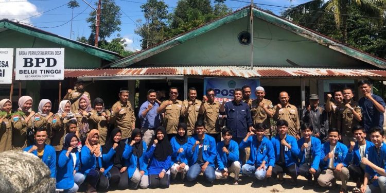 Kompak! Panitia Kukerta STIA Nusa Sidak Lokasi Kukerta