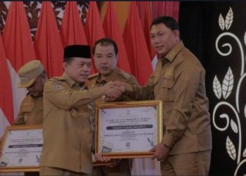 Wabup Hairan Hadir di Rumdis Gubernur Jambi Penyerahan DIPA 2024