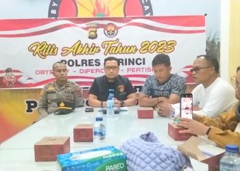 Catatan Akhir Tahun 2023, Berikut Kasus Mencolok yang Ditangani Polres Kerinci