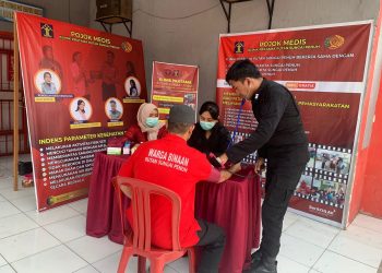 Tim Medis Rutan Sungai Penuh Berikan Layanan Pojok Medis Klinik Pratama