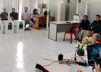KPU Berikan Bimtek Kepada Anggota KPPS TPS Khusus Rutan Sungai Penuh