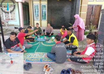 Ciptakan Situasi Kondusif Kapolsek Danau Kerinci Rutin Gelar Jum’at Curhat