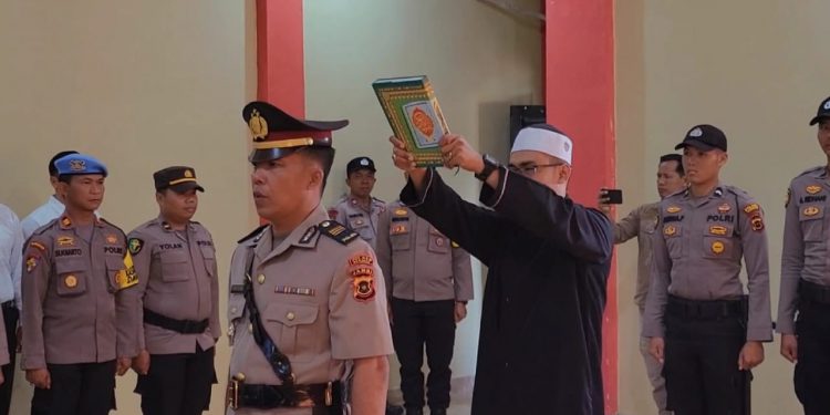 AKP Yudistira Resmi Jabat Kabag SDM Polres Kerinci