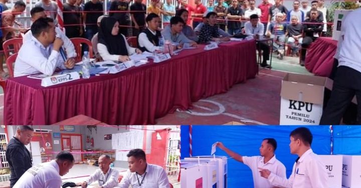 209 WBP Salurkan Hak Suara di Rutan Sungai Penuh