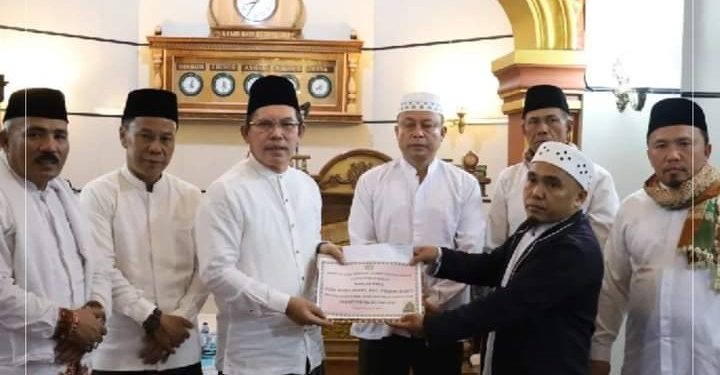 Safari Ramadhan Ke-15 Pemerintah Kota Sungai Penuh di Masjid Raya Koto Keras