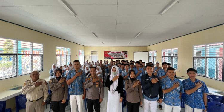 Kabag SDM Polres Kerinci AKP Yudi Stira Pimpin Sosialisasi Rekrutmen Anggota Polri 2024