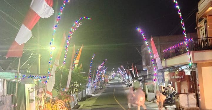 Ada Kampung Warni Warni Ramadhan di Kerinci