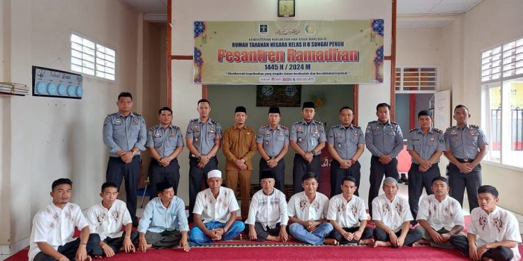 Rutan Sungai Penuh Gelar Pesantren Ramadhan bagi Petugas dan WBP