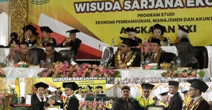 370 Mahasiswa STIE-SAK Diwisuda, Dr. Gampo Haryono: STIE-SAK Terus Melakukan Pembenahan