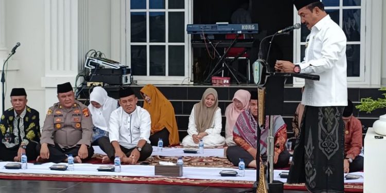 Pemkab Kerinci Peringati Isra Mi’raj dan Pembukaan Safari Ramadhan 1445 H/2024 M