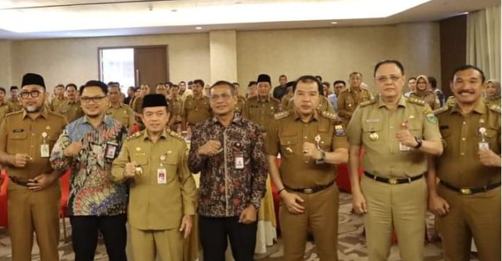 Pj Bupati Asraf Hadiri Rakor Sinergi dan Penguatan Pemberantasan Korupsi