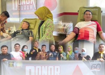 Sambut HBP ke-60, Rutan Sungai Penuh Gelar Bakti Sosial Donor Darah