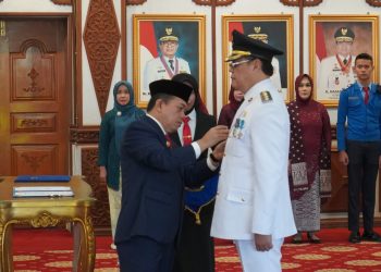 Lantik Pj. Bupati Tebo, Gubernur Al Haris Tekankan Jaga dan Kawal Pelaksanaan Pilkada 2024