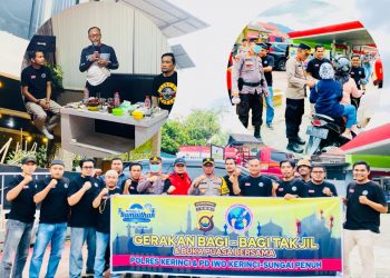 Berbagi Keberkahan Ramadhan, Polres Kerinci Bersama PD IWO Kerinci-Sungaipenuh Berbagi Takjil dan Buka Puasa Bersama