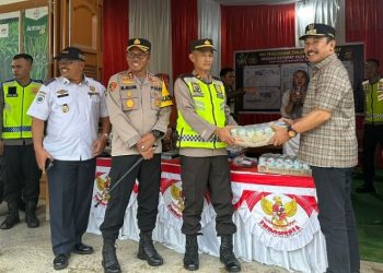 Pj Bupati Kerinci Asraf Cek Pos Pengamanan Lebaran 2024
