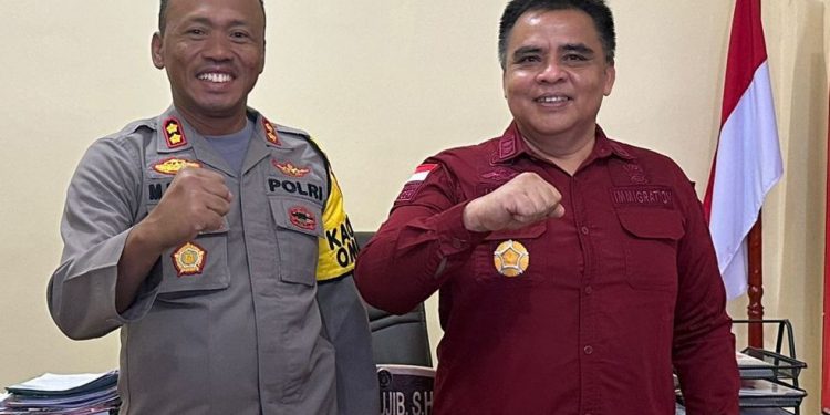 Kakanim Kerinci Silahturahmi ke Kapolres Kerinci