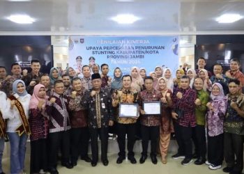 Pemkot Sungai Penuh Raih Juara Pertama Penurunan Stunting Tingkat Provinsi Jambi