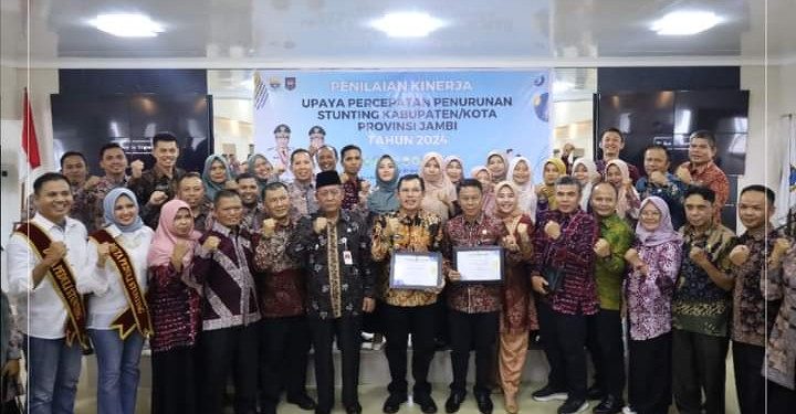 Pemkot Sungai Penuh Raih Juara Pertama Penurunan Stunting Tingkat Provinsi Jambi