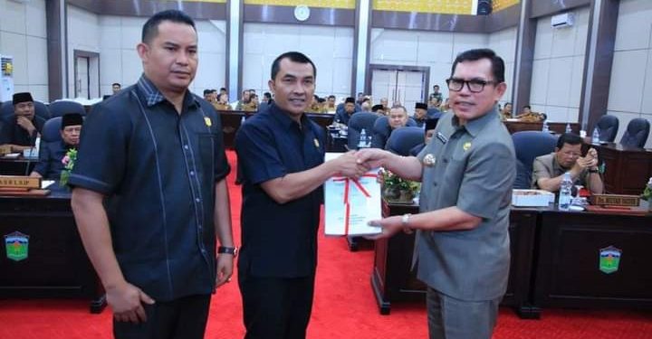 DPRD Gelar Paripurna Ranperda Pertanggungjawaban Pelaksanaan APBD 2023 dan RPJPD