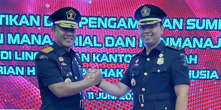 Kepala Kantor Imigrasi Kelas II Non TPI Kerinci yang baru RESMI DILANTIK