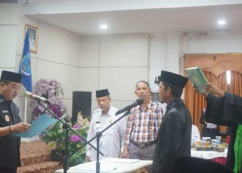 PJ.Bupati Mukti Melantik Pimpinan Baznas Merangin