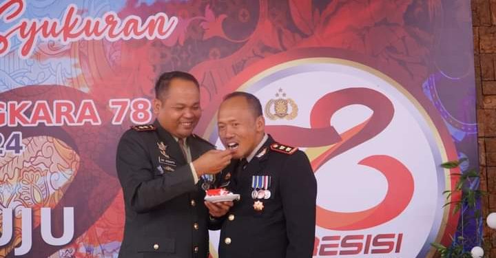 Dandim 0417/Kerinci Hadiri Upacara dan Syukuran HUT Bhayangkara ke-78