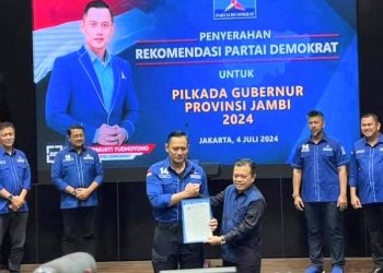 Semakin Mantap! Partai Demokrat Beri Rekomendasi ke Haris – Sani untuk Pilgub Jambi 2024
